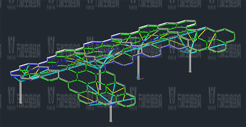 樂清鐵定溜溜樂園膜結(jié)構(gòu)工程位于浙江省溫州市樂清市，項目鋼膜結(jié)構(gòu)雨棚包括6號商業(yè)街蜂窩狀ETFE膜結(jié)構(gòu)、檢票口PTFE膜結(jié)構(gòu)、售票口PVDF膜結(jié)構(gòu)。    目前，售票口、檢票口已全部完成；6號商業(yè)街支撐結(jié)構(gòu)已安裝完成，正在吊裝網(wǎng)殼，網(wǎng)殼共分為11片，正在吊裝第3片。  樂清鐵定溜溜樂園膜結(jié)構(gòu)工程商業(yè)街網(wǎng)殼吊裝中  樂清鐵定溜溜樂園膜結(jié)構(gòu)工程商業(yè)街網(wǎng)殼吊裝中  樂清鐵定溜溜樂園膜結(jié)構(gòu)工程商業(yè)街網(wǎng)殼吊裝中  樂清鐵定溜溜樂園膜結(jié)構(gòu)工程商業(yè)街網(wǎng)殼吊裝中  樂清鐵定溜溜樂園膜結(jié)構(gòu)工程商業(yè)街網(wǎng)殼吊裝中    期待整個工程的完工，來領(lǐng)略它別致的風(fēng)采。