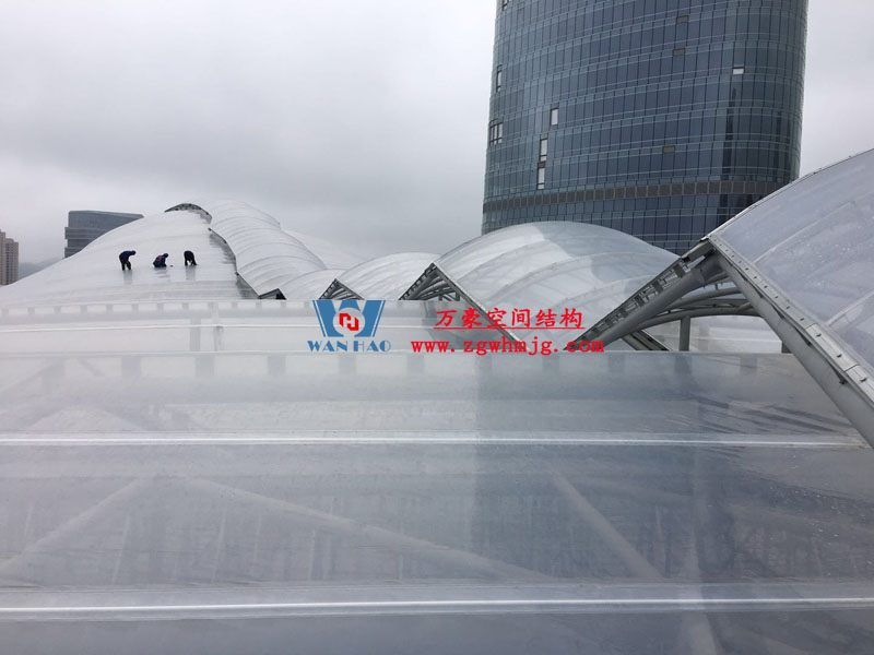 遵義高鐵新城ETFE天幕膜結構項目
