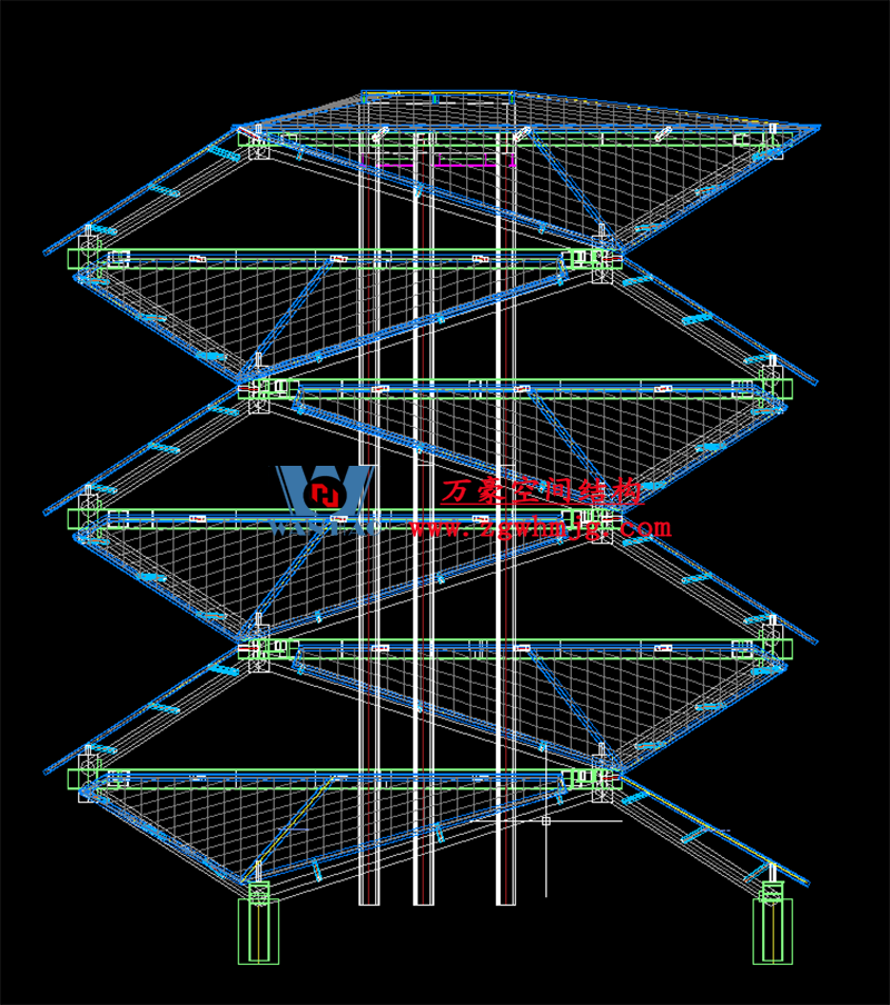 萬豪2023第8標-數智農業產業園先行啟動區塊項目設計施工總承包-瞭望塔膜結構工程