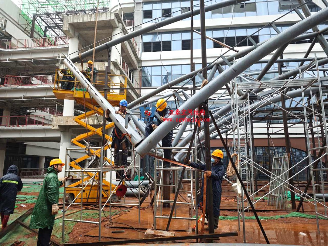 海南醫(yī)學院第一附屬醫(yī)院江東新院區(qū)膜結構工程