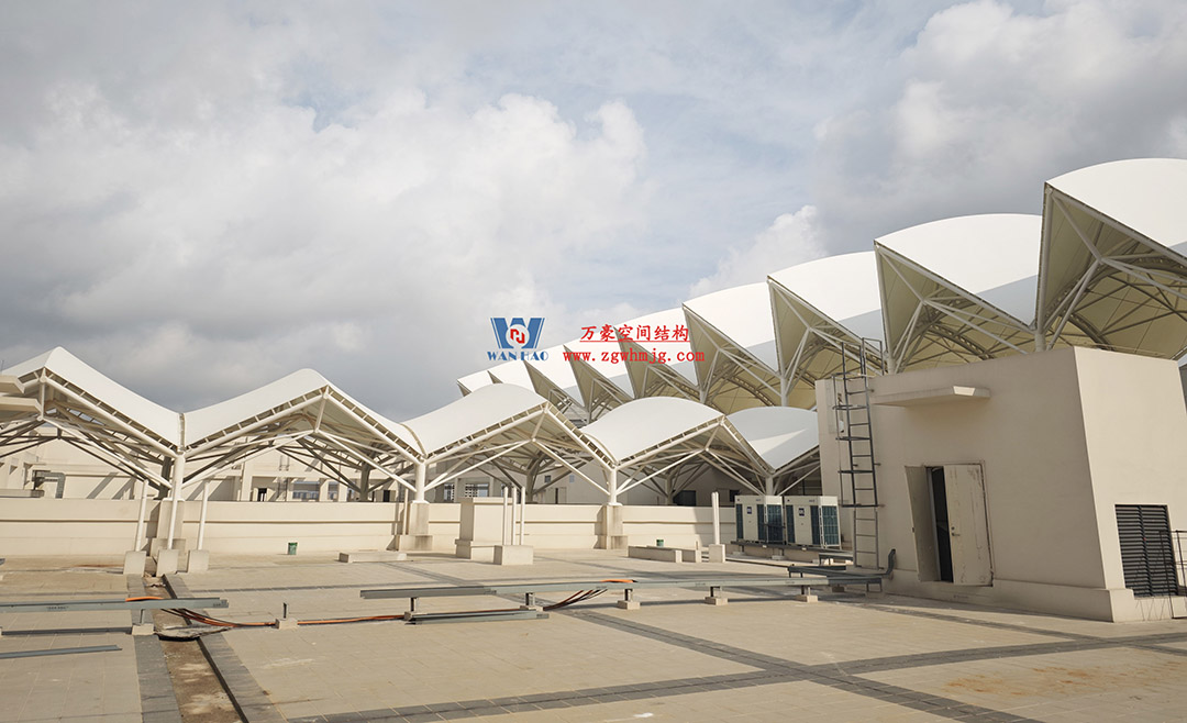 海南醫(yī)學院第一附屬醫(yī)院江東新院區(qū)膜結構工程